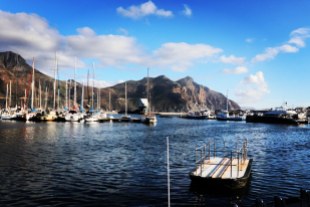 When you go all the way to Hout Bay for the fish and chips this view is pleasantly enjoyable on your full stomach